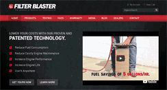 Desktop Screenshot of airfilterblaster.com